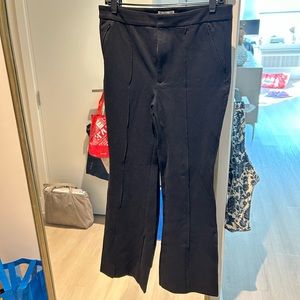 Anthropologie essential black work pant size 10